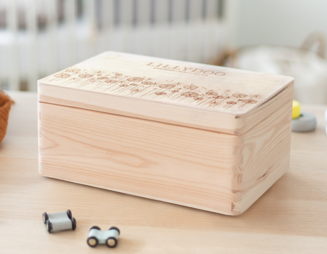Esclusiva scatola in legno LILLYDOO